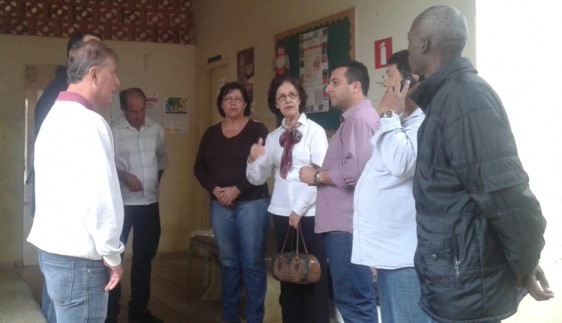 Vereadores visitam Escola Municipal Hilarino Moraes